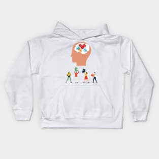 Brain Puzzle Kids Hoodie